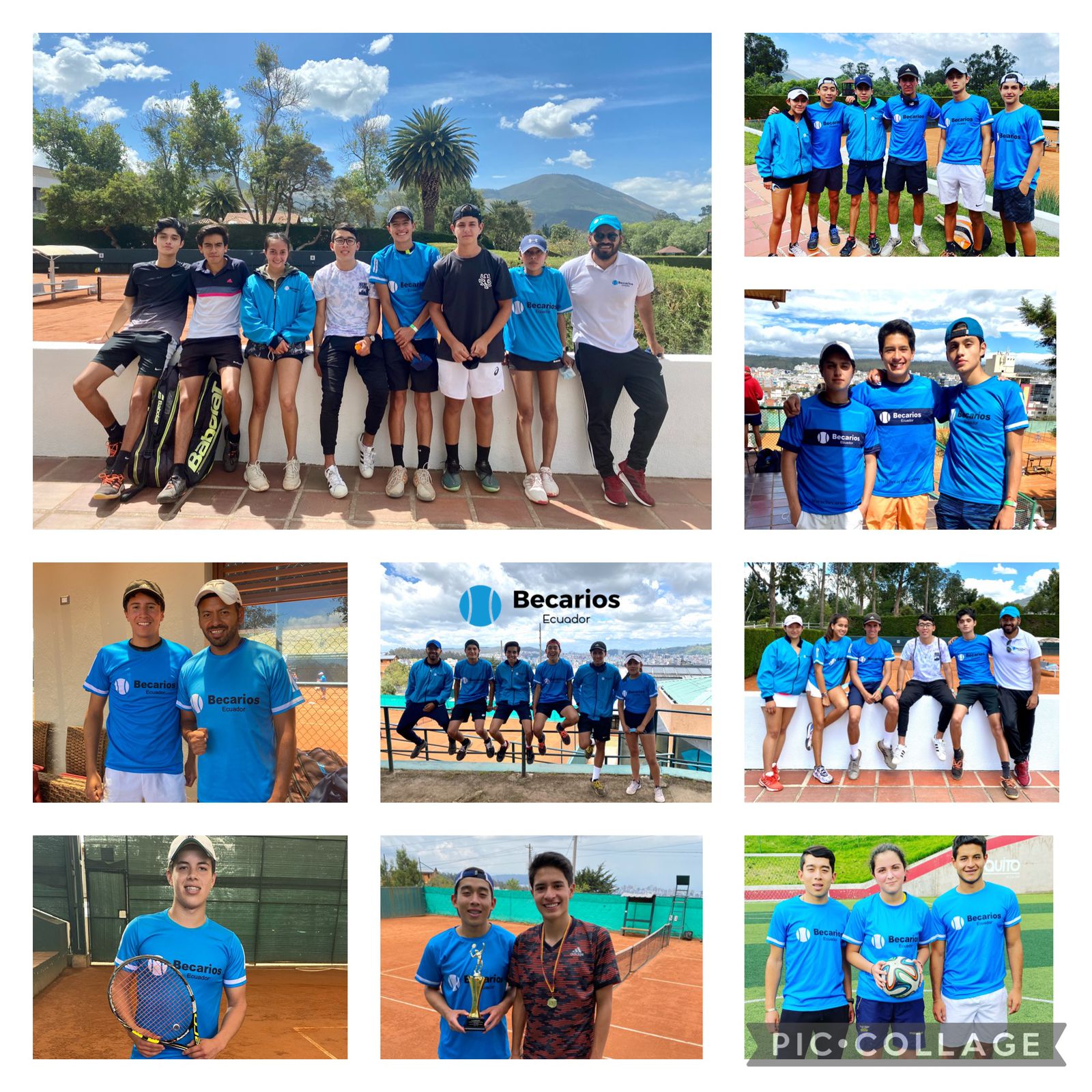 Collage de Becarios