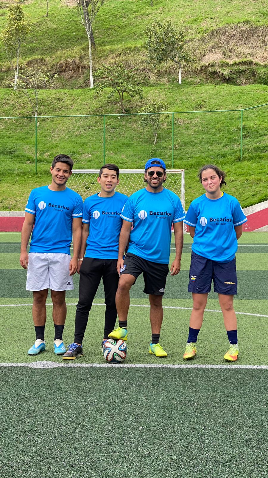 Luis, Mateo y Claudia